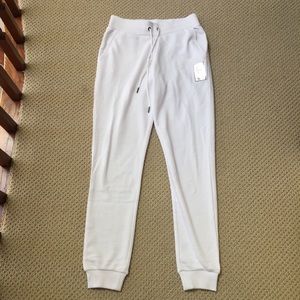 NWT A|X Armani Exchange White Sweatpants